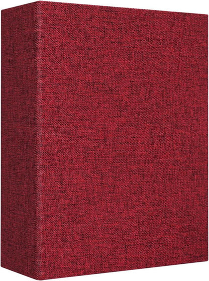 Einsteck-Fotoalbum 10x15 Schwarze Seiten Groß Kapazität für