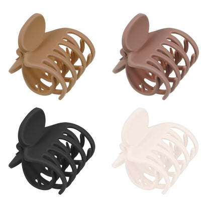 Klauen-Haarspangen Set 4 Stück für Frauen Mädchen Mattierte