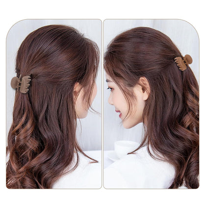 4er Set Mittelgroße Klauen-Haarspangen Damen Mädchen Dünnes Dickes Haar