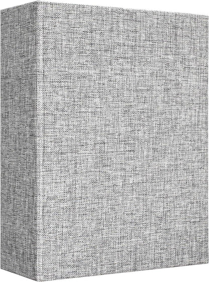 Großes Einsteck-Fotoalbum 10x15 Schwarz 100 Seiten für Hochzeit und