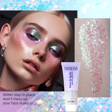 Holographic Glitter Gel for Face Body Nails, Chunky Sequins