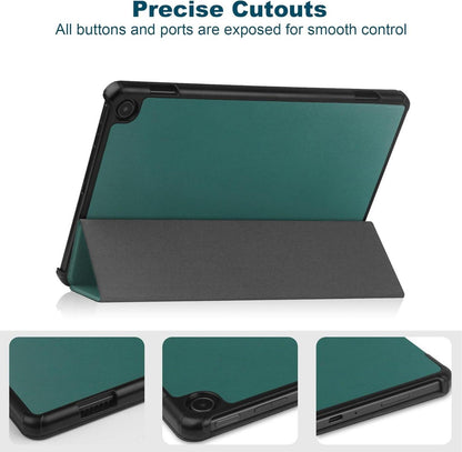 HoYiXi Amazon Fire Max 11 Tablet 2023 Hülle Slim Leder Cover Grün