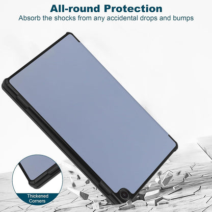 HoYiXi Amazon Fire Max 11 Tablet 2023 Hülle Tri-Fold Stand Lila
