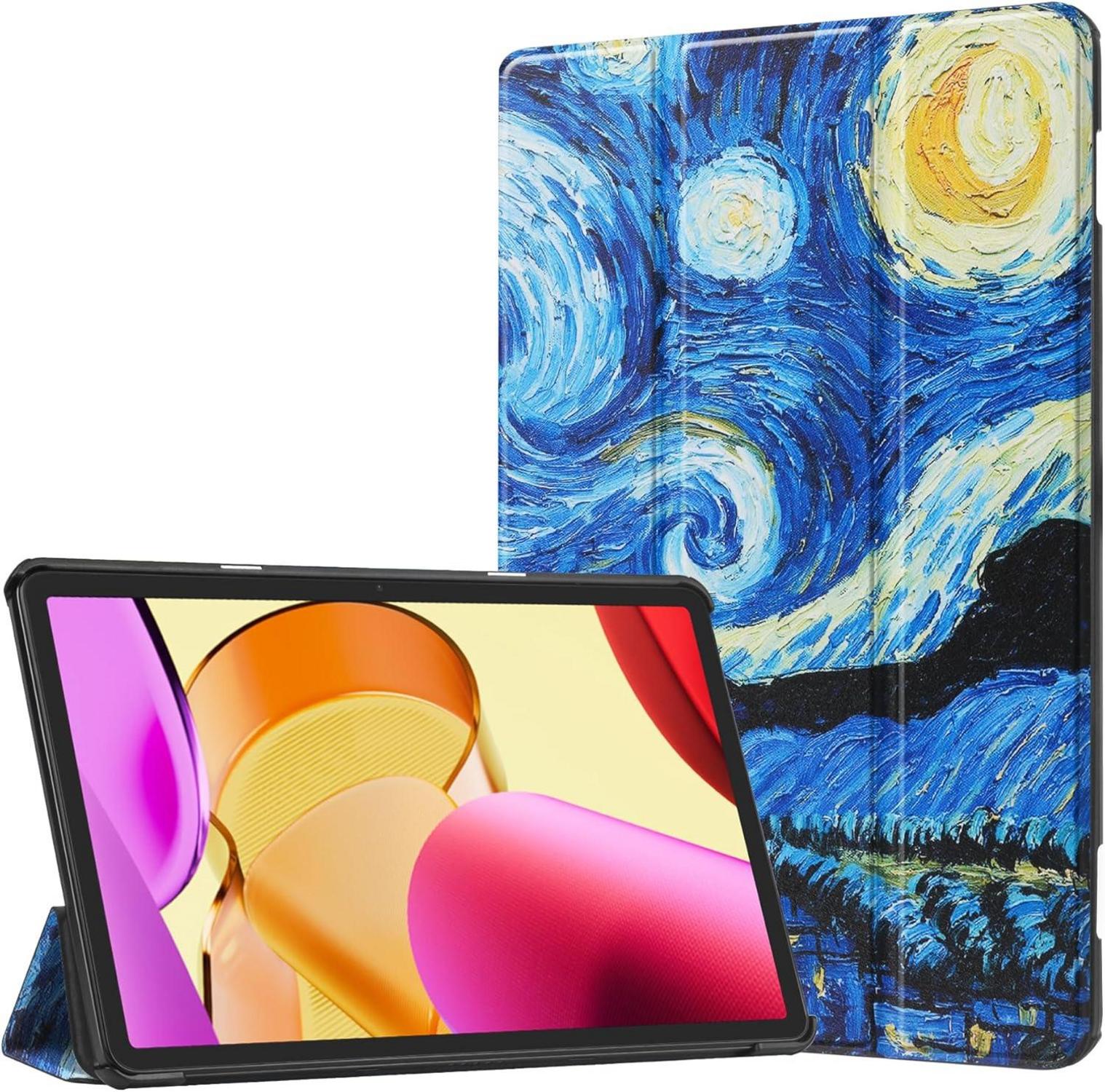 Hülle für Amazon Fire Max 11 Tablet 2023 Release Slim Leder Tri-Fold