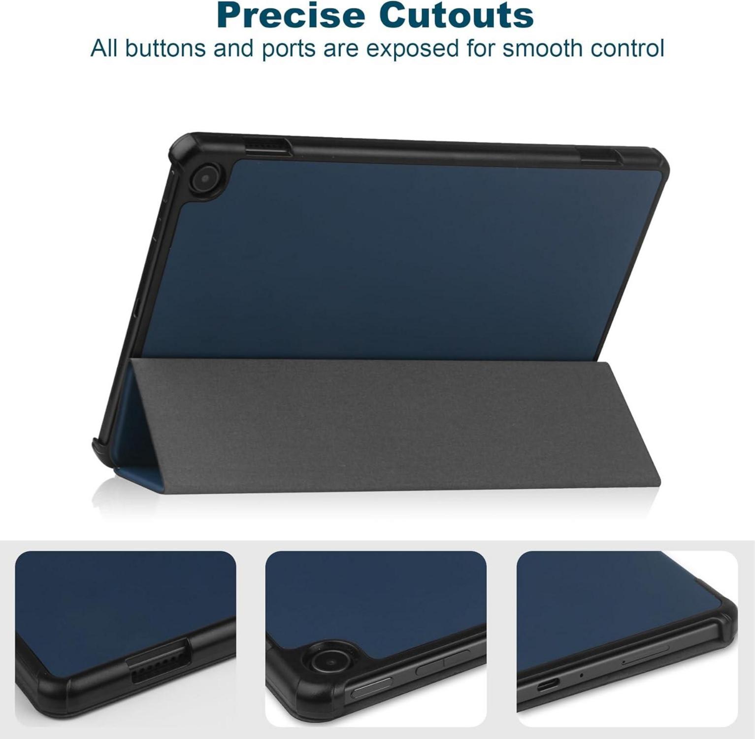 HoYiXi Amazon Fire Max 11 Tablet 2023 Hülle Slim Leder Cover Blau