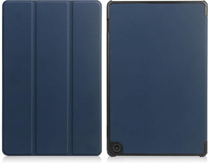 Slim Lederhülle für Amazon Fire Max 11 Tablet 2023 Blau Schutzhülle
