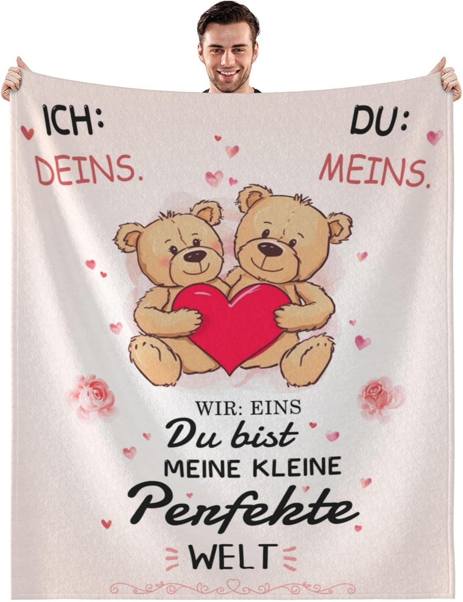 Ich Liebe Dich Geschenke Partner Decke 150x200cm