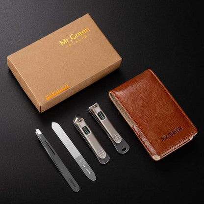 Maniküre Set Männer, 4Pcs Nagelknipser mit