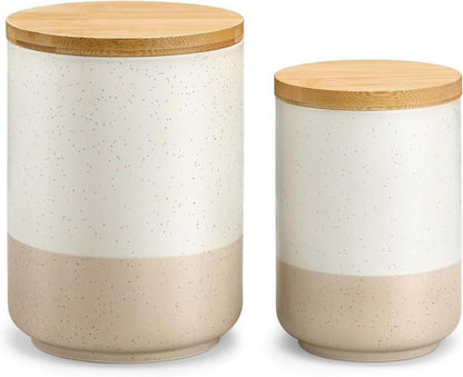 Keramik Vorratsdosen mit Luftdichten Deckel 1120ml/550ml