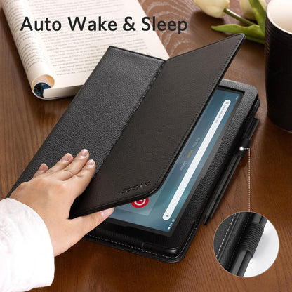 CoBak Fire Max 11 Tablet Hülle Schwarz Folio 11 Zoll Stifthalter