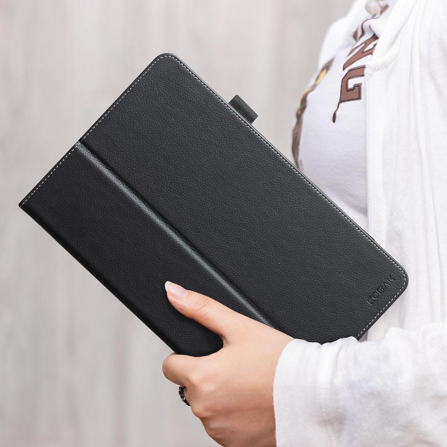 CoBak Fire Max 11 Tablet Hülle 11 Zoll Schwarz Folio mit Stifthalter