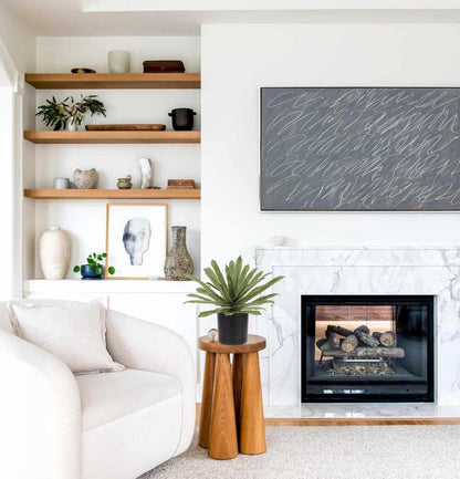 Kunstpflanze Agave im Topf Aloe Vera 33cm Grün