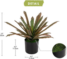 Künstliche Aloe Vera Dekopflanze 33cm - Kunstpflanzen