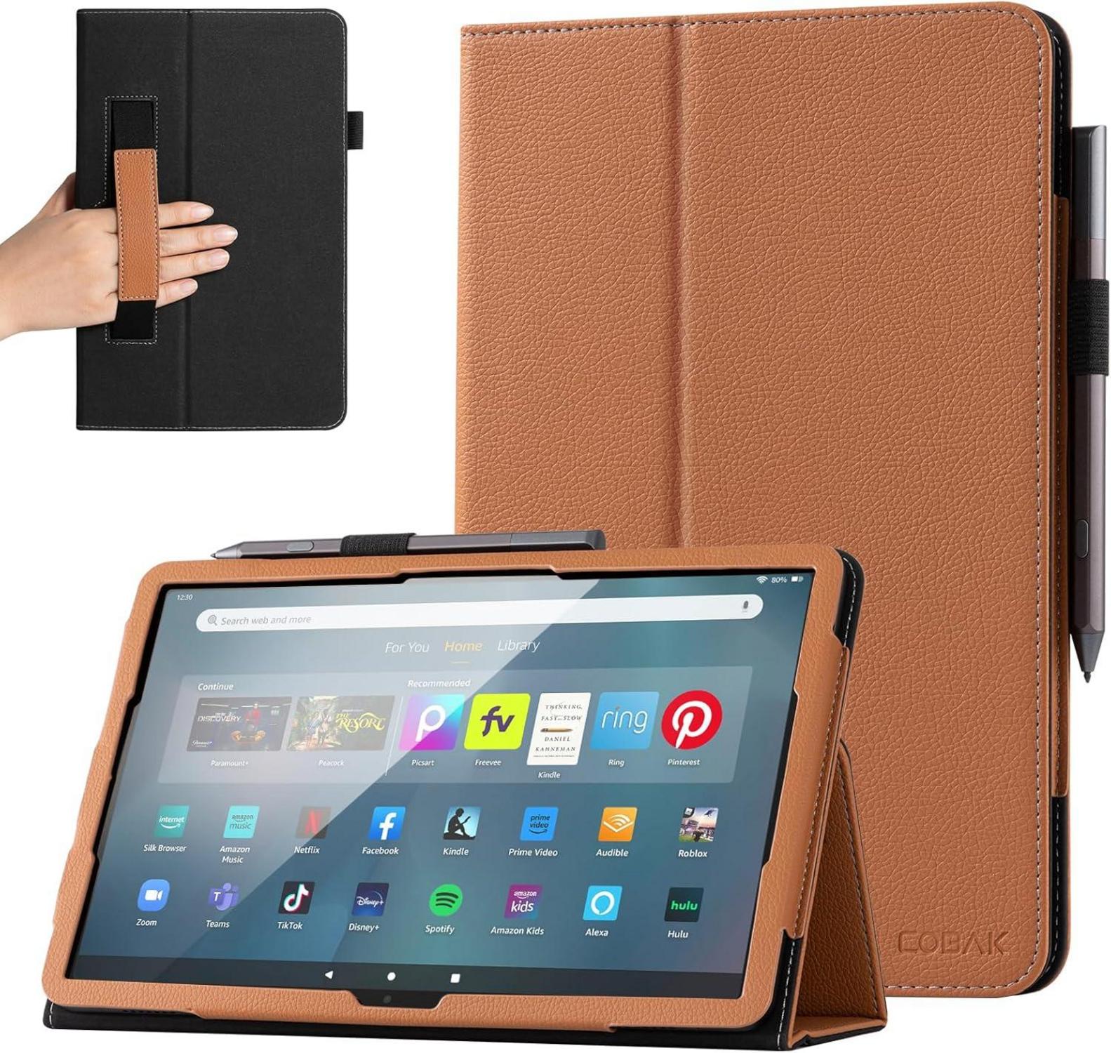 Klappbare, magnetische Folio-Hülle für Amazon Fire 11 Tablet 2023