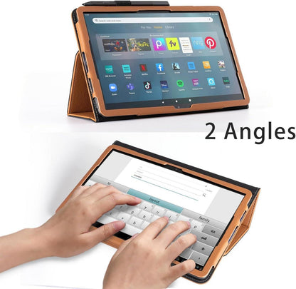CoBak Amazon Fire Max 11 2023 Tablet Hülle BraunFold Stand Schutz