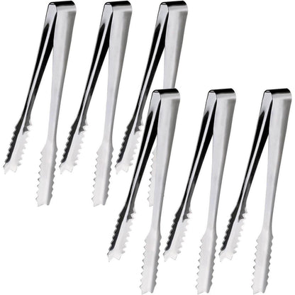 6 Stück Candy Bar Zubehör Küchenzange Edelstahl Zuckerzange