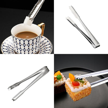 6 Stück Candy Bar Zubehör Küchenzange Edelstahl Zuckerzange