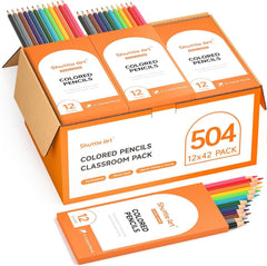 Großpackung Buntstifte 504 Kinder Schule Weihnachten