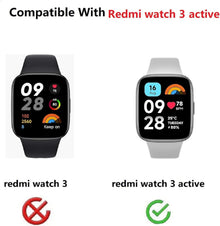 Schutzhülle Xiaomi Redmi Watch 3 Displayschutz Schwarz