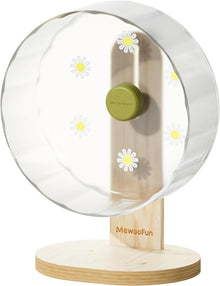 Transparentes Laufrad für Hamster und Kleintiere