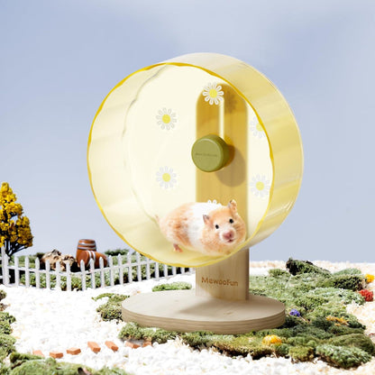 Hamsterrad 22cm Holz Leises Laufrad für Hamster in