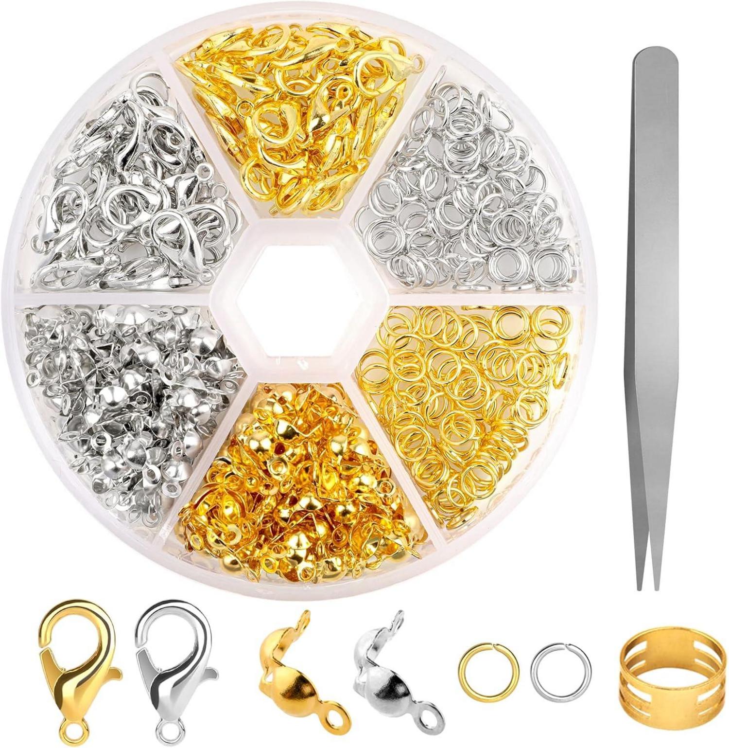 Kettenverschluss Set 1030 Teile Armband Verschluss DIY