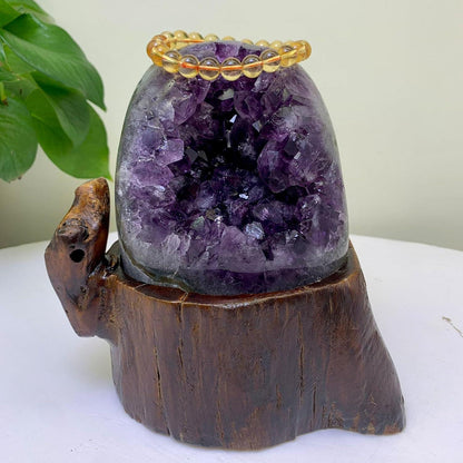 Natürlicher Amethyst Kristallclusterstein aus Uruguay 4,85