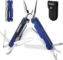 Multifunktionszange Werkzeug 18 in 1 Edelstahl Multitool Blau