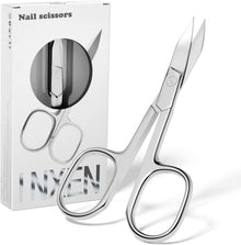Profi Nagelschere aus Edelstahl Gebogene Schneide Hautschere