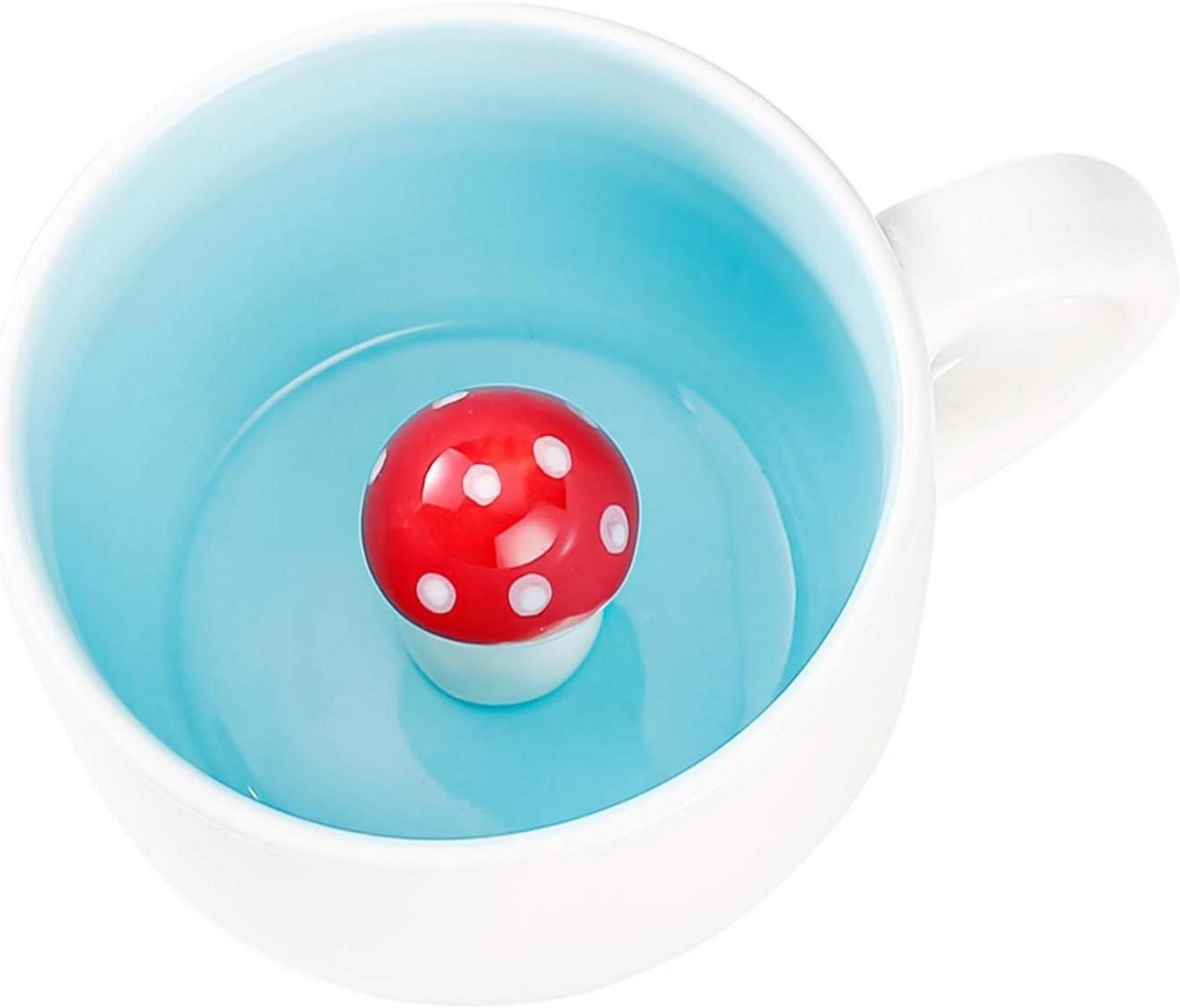 Lustige Pilz Keramik Tasse Personalisiert Kawaii Süß Coole