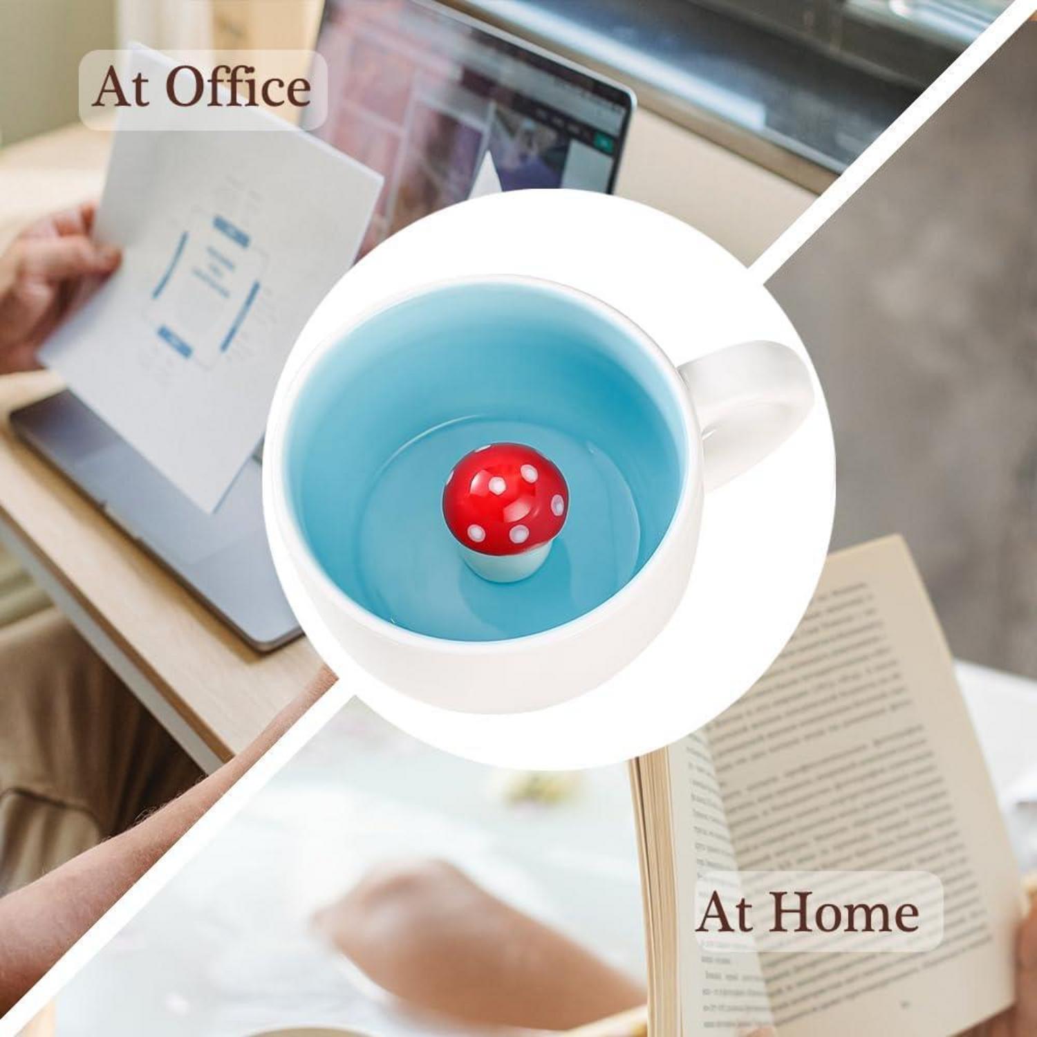 Personalisierte Pilz Keramik Tasse Lustig Kawaii Dankeschön Geschenk