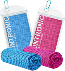 Kühlendes Handtuch Set Mikrofaser Cooling Towel Eishandtuch Schnell