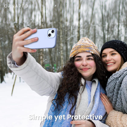 iPhone 15 Hülle Silikon 6,1 Zoll Ultra dünn Kratzfeste Schutzhülle