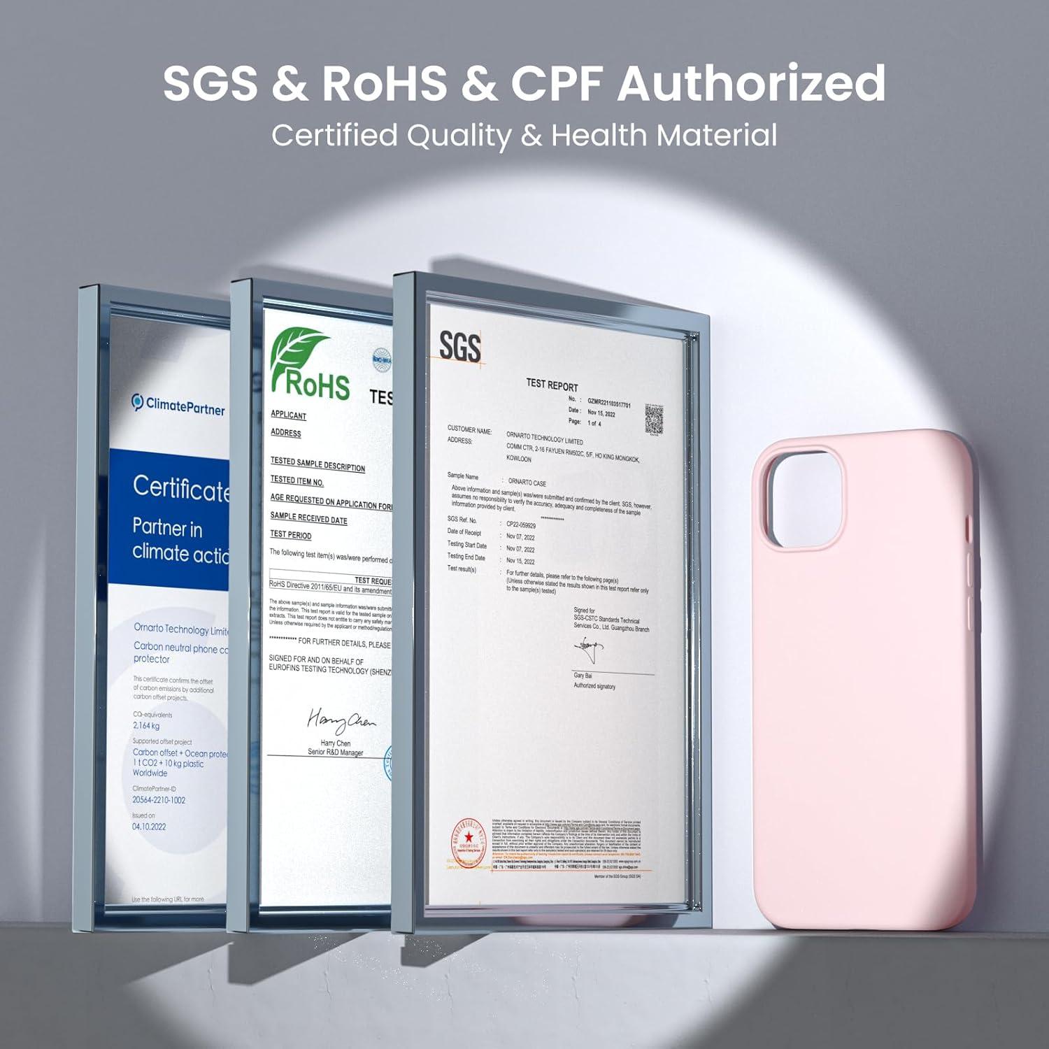 iPhone 15 Hülle Silikon 6,1 Zoll flüssig Rose stoßfest 2023