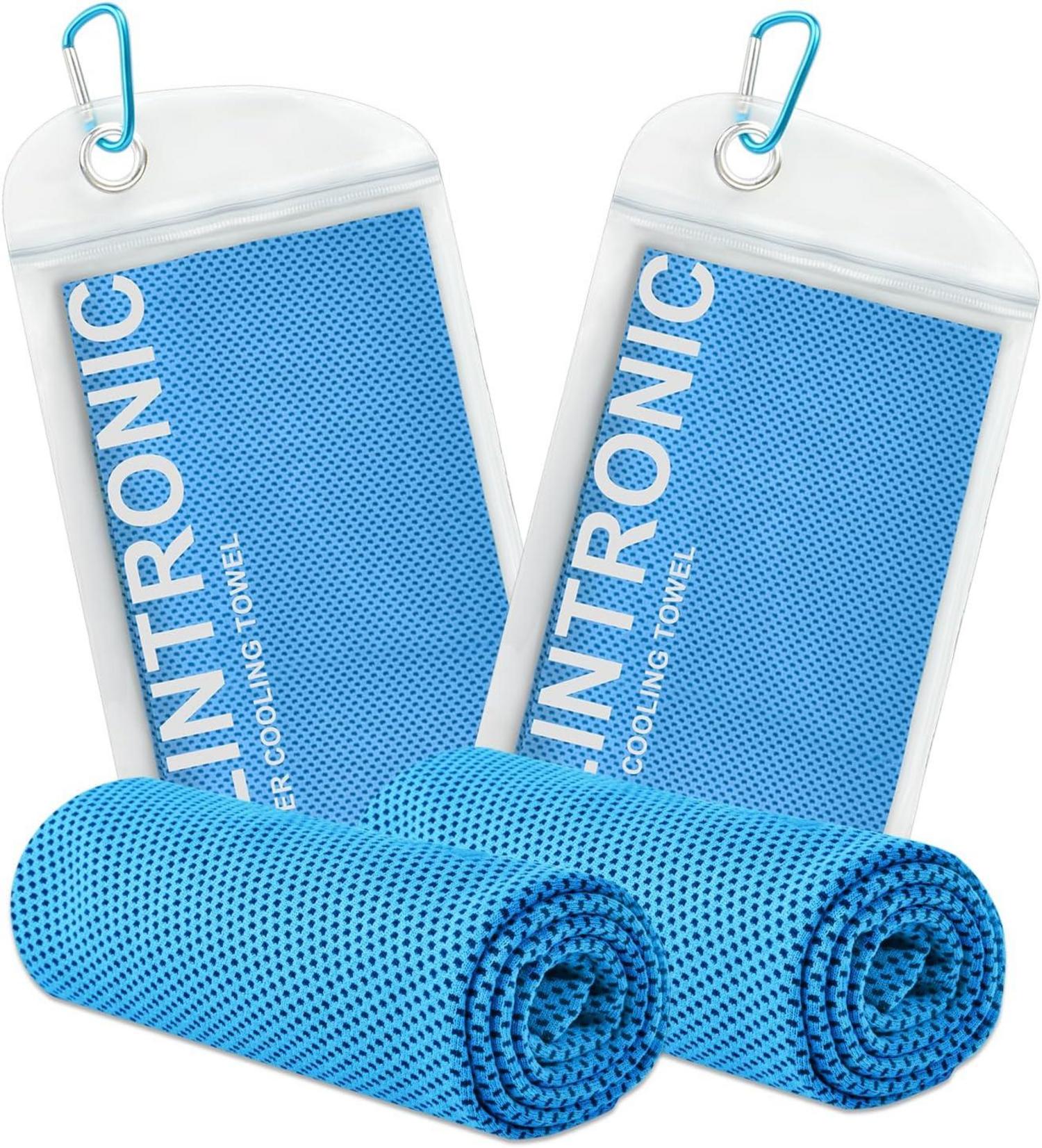 Kühlendes Mikrofaser Handtuch Set Cooling Towel Eishandtuch