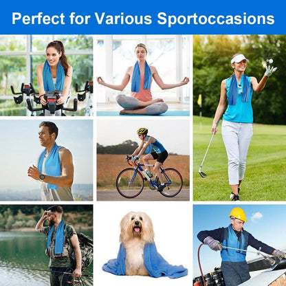 Sport Handtuch Set Mikrofaser Cooling Towel Eishandtuch schnelltrocknend