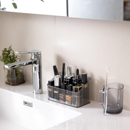 Make-Up Organizer 2er Set Kunststoff Kosmetik Aufbewahrung Schminktisch