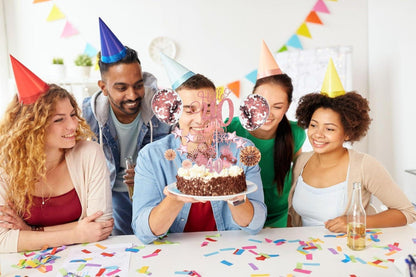 Geburtstagstortendeko 40 Rosegold Happy Birthday Cake Topper 17-teilig