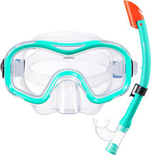 Kinder Schnorchelset mit Anti-Fog Taucherbrille & Halbtrocken
