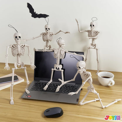 10 Hängende Halloween Skelette – Gruselige Partydeko