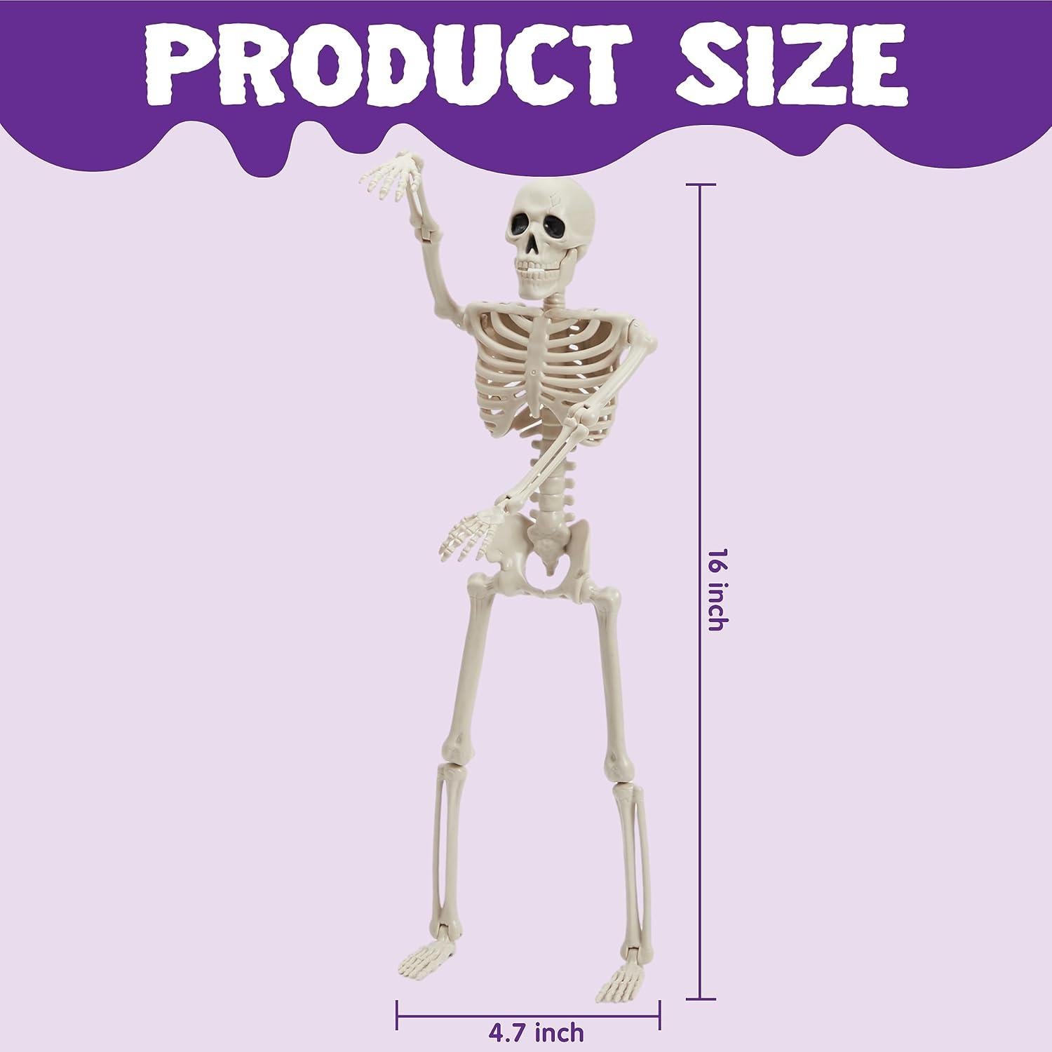 JOYIN 40.6 cm Halloween-Skelette Set für Dekorationen