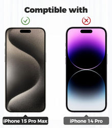 Handykette für iPhone 15 Pro Max, Transparente Necklace