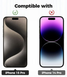 Handykette für iPhone 15 Pro 6,1 Zoll, Transparentes
