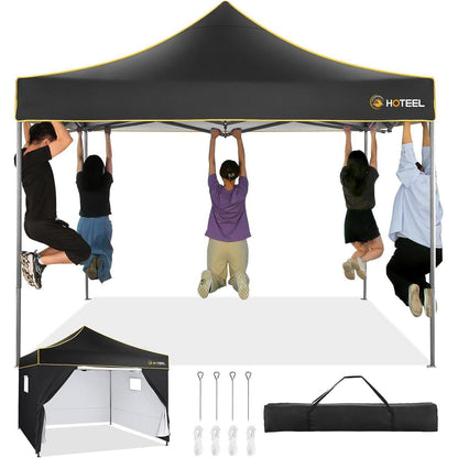 Faltpavillon 3x3 Wasserdicht Stabil Winterfest Partyzelt