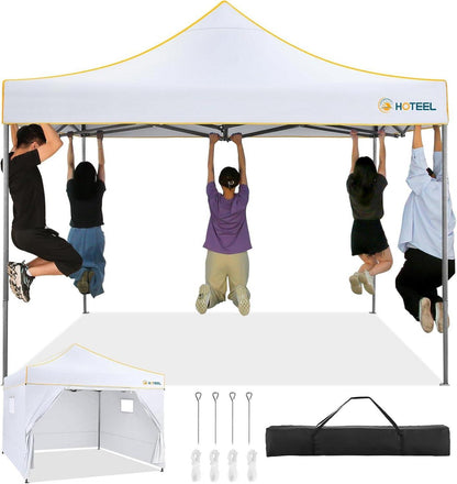 Faltpavillon 3x3 Wasserdicht Stabil UV-Schutz 50+ Pop Up Pavillon 4