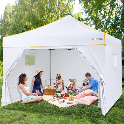 Faltpavillon 3x3 Wasserdicht Winterfest Stabil mit 4