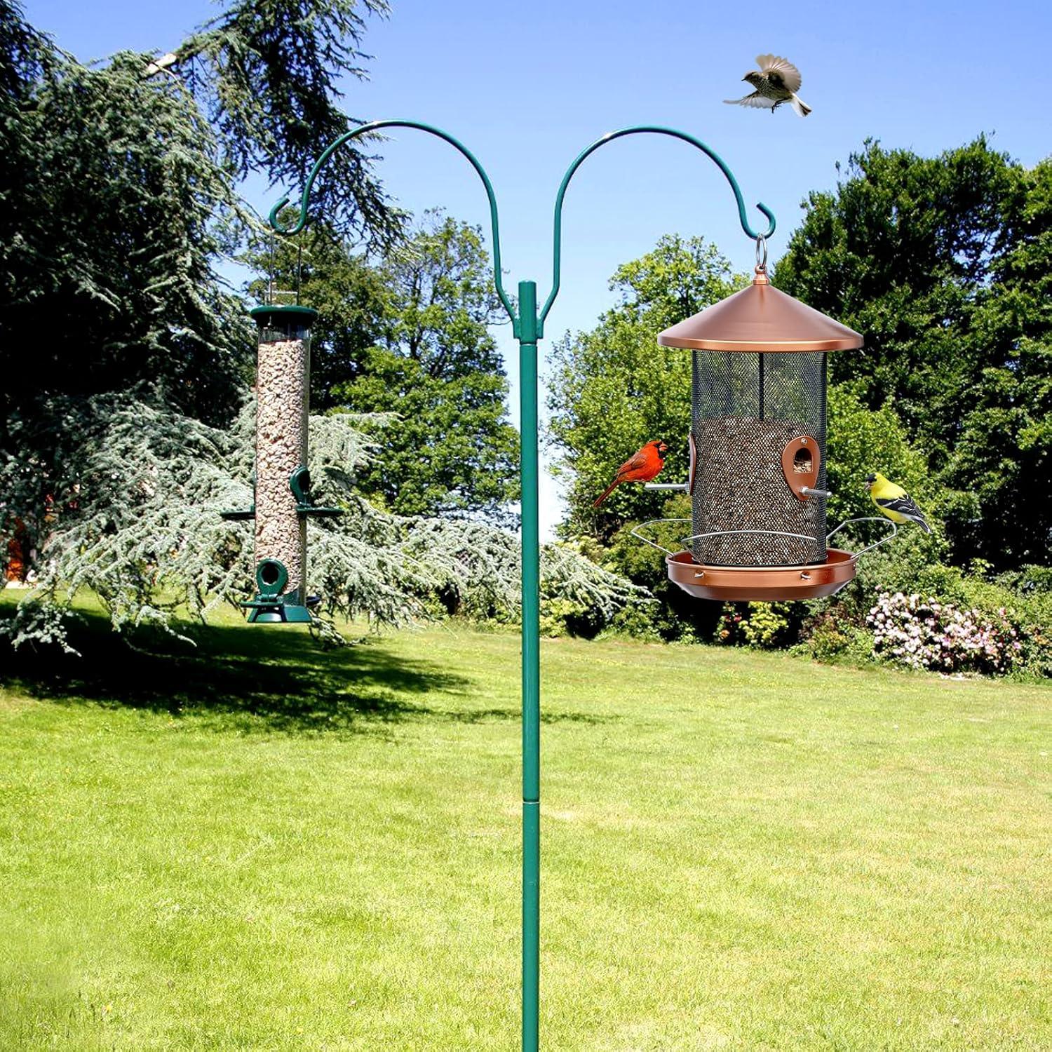 Vogelfutterhaus 32CM Metall Mesh Screen für Wildvogel Garten Draußen