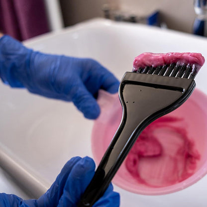 Haarfärbepinsel Schwarz 5.5×20.5cm - Haare Färben Pinsel und Zubehör