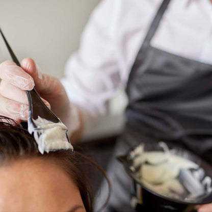 Haarfärbepinsel Schwarz Haarfarbe Bürste 5.5x20.5cm DIY Friseur Hause