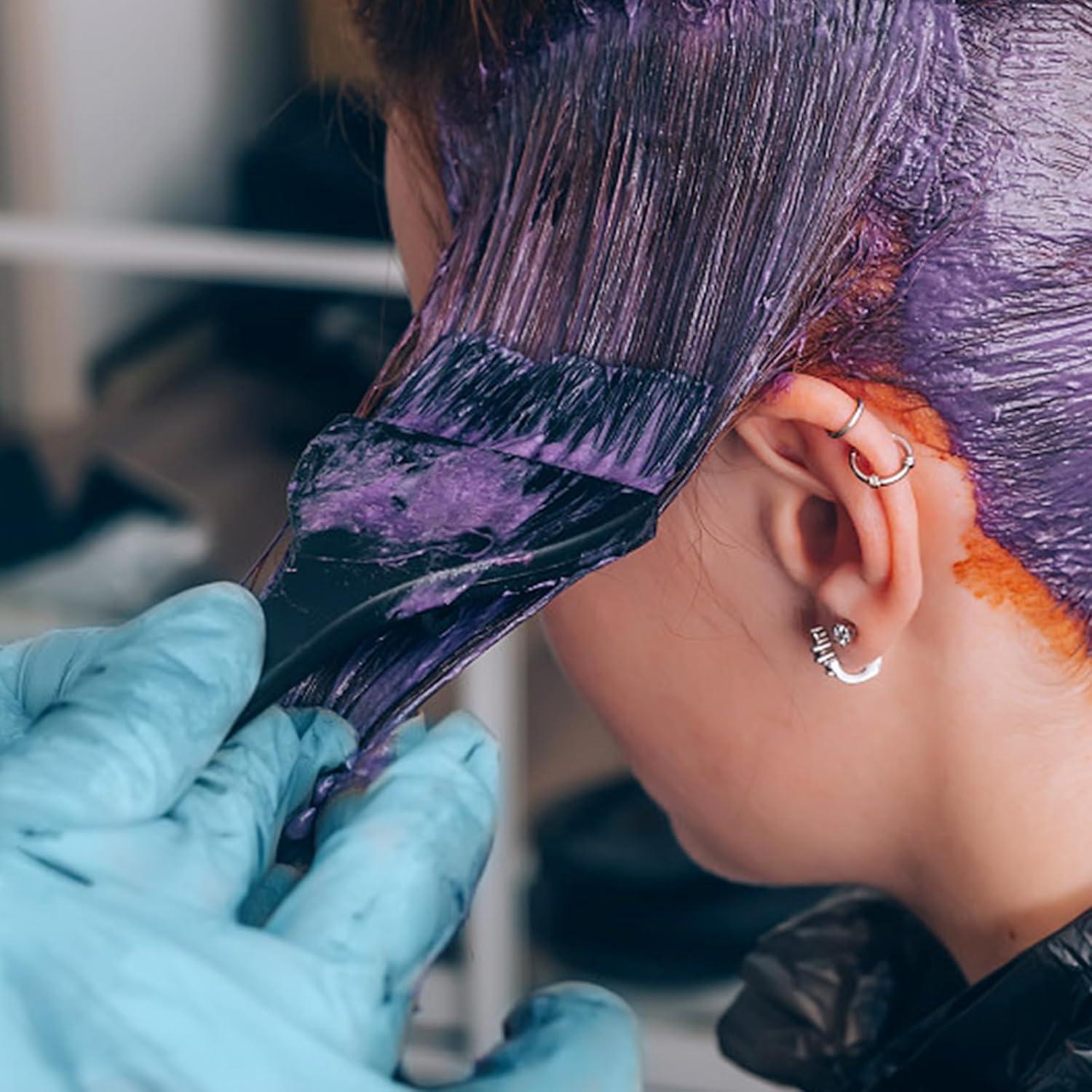 Haarfärbepinsel Schwarz 5.5x20.5cm Unisex - DIY Friseur Pinsel